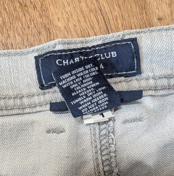 Charter Club Classic Straight Denim (Sz 14) - Picture 5 of 10